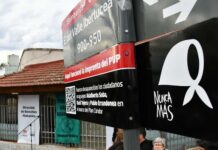 Señalizaron en Haedo la imprenta del PVP