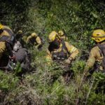 Alivio climático en Chubut y un fuerte reclamo de brigadistas