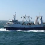 Detectan a un buque extranjero pescando ilegalmente dentro del mar argentino