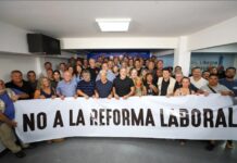 Sindicatos lanzan un nuevo frente para enfrentar la reforma laboral de Milei