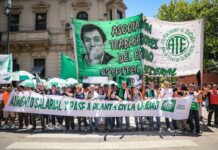 ATE convoca a un paro nacional el día del debate de la reforma laboral y busca sumar a la CGT