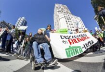 Discapacidad: protestas en todo el país por recortes y demoras