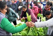 Verdurazo en Moreno por el acceso a los alimentos