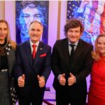 Milei asistió al acto por la Independencia de EE.UU.