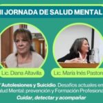 Jornada gratuita sobre prevención del suicidio y las autolesiones en Ramos Mejía