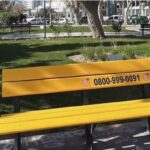 Morón instalará bancos amarillos para promover la prevención del suicidio