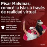 Morón presenta una experiencia de realidad virtual para recorrer las Islas Malvinas