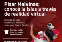 Morón presenta una experiencia de realidad virtual para recorrer las Islas Malvinas