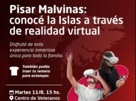 Morón presenta una experiencia de realidad virtual para recorrer las Islas Malvinas